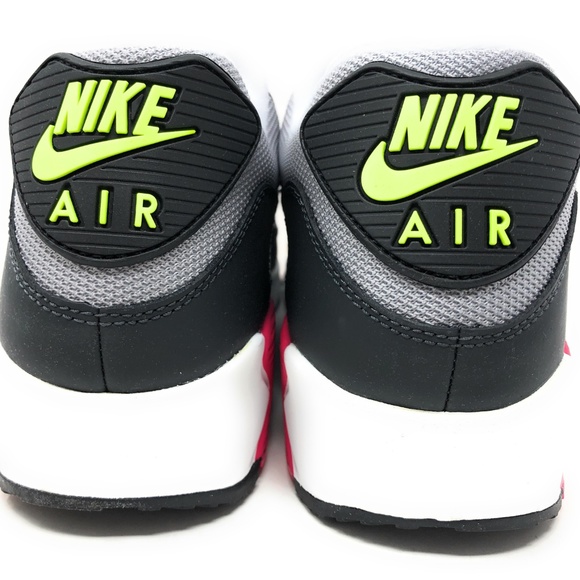 Nike Air Max 90 Essential Wolf Grey/Rush Pink Mens - Picture 7 of 8